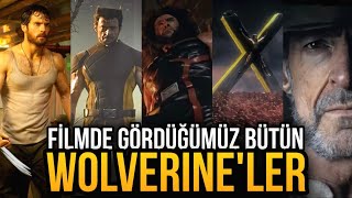 Gördüğümüz Bütün Wolverine Variantları  Deadpool ve Wolverine [upl. by Manouch]