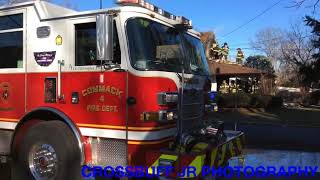 COMMACK FD WORKING FIRE [upl. by Roldan]