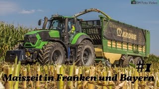 Maiszeit in Bayern und Franken 2016 01 ► Bergmeister Baier amp MZAgrarservice [upl. by Sarat770]