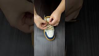 Fancy Shoelace Tricks youtubeshorts [upl. by Noelyn]