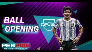 BALL OPENING BUSCANDO A MARADONA 100 MIL GP PES 2018 MyClub [upl. by Ecnarrot844]