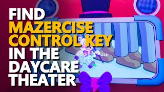 Find Mazercise control key in the Daycare Theater FNAF [upl. by Alita427]