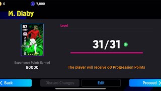 Is the M Diaby card Worth Your 250 Coins 100 Rated Epic M Diaby Review in efootball 2024 [upl. by Robinette]