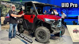 2025 UFORCE U10 amp U10 Pro XL UTV Detailed Overview  Specs Features amp New Tech [upl. by Odrahcir]