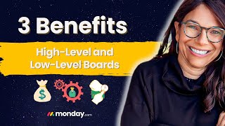 3 Key Benefits of HighLevel and LowLevel Boards on mondaycom [upl. by Lubba]