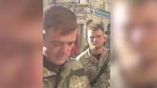 Furious Former Paratrooper Confronts Uniformed Men Posing As Charity Workers For Homeless Veterans [upl. by Anselm]