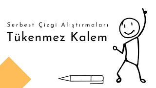 Tükenmez Kalem  Serbest Çizgi Alıştırmaları [upl. by Nilkcaj895]