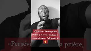 Persévère dans la prière 🙏🏾 message motivation foichrétienne jesus [upl. by Langdon651]