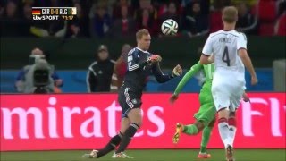 Manuel Neuer  Best Saves World Cup 2014 [upl. by Lertsek747]