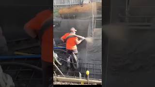 Why spray concrete technique machine useful shorts ytshorts [upl. by Peg644]