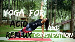 Yoga for Acid reflux IBS GERD Constipation [upl. by Merriott]