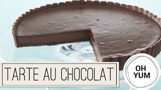 Professional Baker Teaches You How To Make CHOCOLATE TART [upl. by Aubyn226]