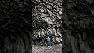 Iceland  Reynisfjara Black Sand Beach [upl. by Ggerc]