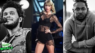 Grammy Nominations 2016  Taylor Swift Kendrick Lamar and The Weeknd [upl. by Liatrice]