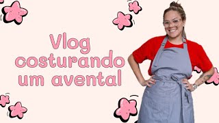 Tutorial de avental  Vlog aprendiz de Costureira [upl. by Euv367]