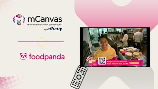 mCanvas  Storytelling Ads  Foodpanda  CTV  Malaysia [upl. by Eenar569]