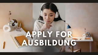 How to Apply for Ausbildung in Germany as an International Student [upl. by Ahsiemak]