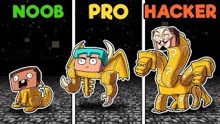 Minecraft  NOOB vs PRO vs HACKER  LUCKY EGG BOSSES [upl. by Eylrahc258]