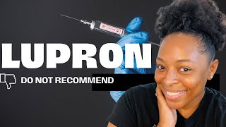 My Honest Lupron Leuprorelin Review review lupron fibroidawareness motivation fibroids [upl. by Palmer]