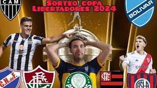 REACCIÓN AL SORTEO DE LOS OCTAVOS DE FINAL DE LA COPA LIBERTADORES 2024 hincha de boca [upl. by Bez]