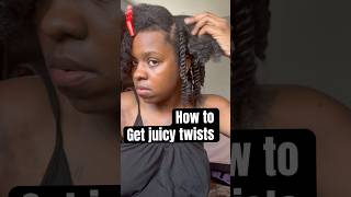 Two strand Twists is one of the easiest hairstyles to do on Afro hair twist afrohair shorts [upl. by Maribeth]