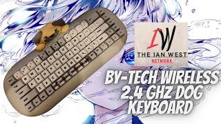 Bytech Wireless Dog Keyboard review [upl. by Asiela]