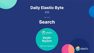 Runtime fields  Daily Elastic Byte S05E04 [upl. by Culosio]