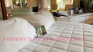 Fairway Suite in the Poconos couples travel adults poconomountains honeymoon romance love [upl. by Brownson784]