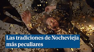 No todo son uvas y campanadas descubre las tradiciones de Nochevieja más peculiares [upl. by Akin231]