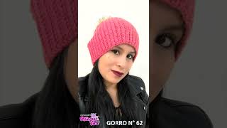 Te enseño como coser el gorro N° 62 a crochet Súper fácil en medio punto acanalado paso a paso [upl. by Gyasi]