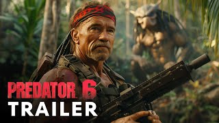 Predator 6 Badlands 2025  First Trailer  Arnold Schwarzenegger [upl. by Eimyaj]