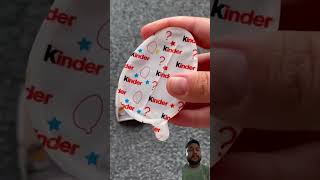 Kinder Joy K under Nikle gift and chocolate candy satisfying funkofunatic kinderjoy shorts [upl. by Imhsar]