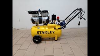 Compressore silenziato Stanley 24 L [upl. by Rimat571]