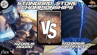 Azorius Artifacts VS Azorius Aggro Standard Store Championships [upl. by Htor]