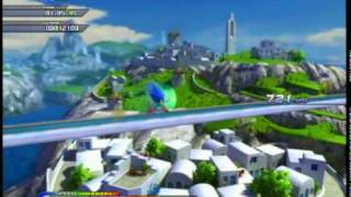 Sonic Unleashed  360  Windmill Isle Acts 2 and 22 [upl. by Edroi993]