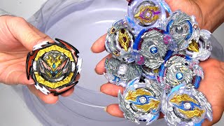 DYNAMITE BELIAL vs ALL LONGINUS LUINOR BEYS  Beyblade Burst Dynamite Season 6 [upl. by Engenia]