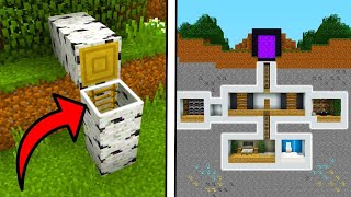 Minecraftta Gizli Yer Yapmanın 10 Yolu [upl. by Mei]