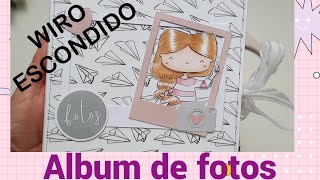 ▶️ENCUADERNACION CON ESPIRAL OCULTA ALBUM de FOTOS Encuadernación paso a paso [upl. by Ellehcirt994]