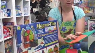 MagnaTiles at Pufferbellies  Best Toys for Kids 2009 [upl. by Alinna737]