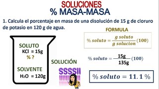 Problemas y ejercicios resueltos de disoluciones 01 [upl. by Arraes]