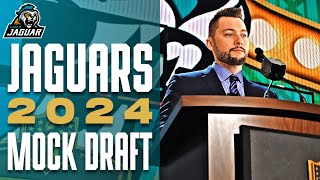 Jaguars 2024 Mock Draft 10 [upl. by Ecitnirp542]