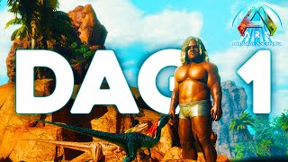 DAG 1 OP DE NIEUWE ARK Survival ASCENDED ASA Nederlands [upl. by Munsey]