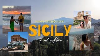 8 days in Sicily vlog 🇮🇹  Must visit Taormina Cefalu Agrigento Visit Italy every year in summer [upl. by Ennovyahs]