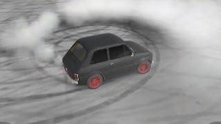 MONSTER BLACK FIAT 126p DRIFT quotMALUCHquot [upl. by Merras991]