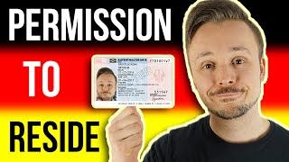 How To Get Your Aufenthaltserlaubnis In Germany 🇩🇪 The Residency Permit For Deutschland 📬 [upl. by Trebleda]