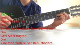 Edis  Cok Cok gitar dersi [upl. by Adnilemreh]