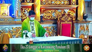 Linggo Oktubre 6 2024  630AM ONLINE MASS [upl. by Parks]