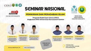 Dokumentasi Seminar Nasional Pemikiran dan Peradaban Islam 17 Oktober 2024 [upl. by Emad]