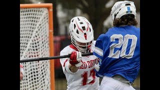 Cabrini University v Dickinson College Lacrosse Highlights 2022 [upl. by Niuqaoj]