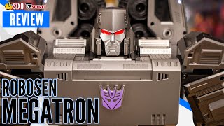 REVIEW Transformers Robosen Megatron [upl. by Alehs]